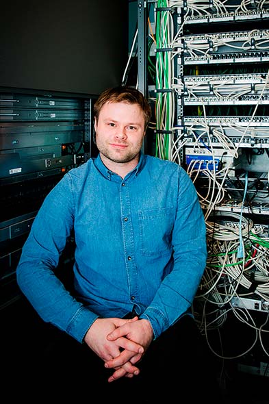 Jan Andre Asmarvik, IT og kommunikasjon ansvarlig, Global Maritime.