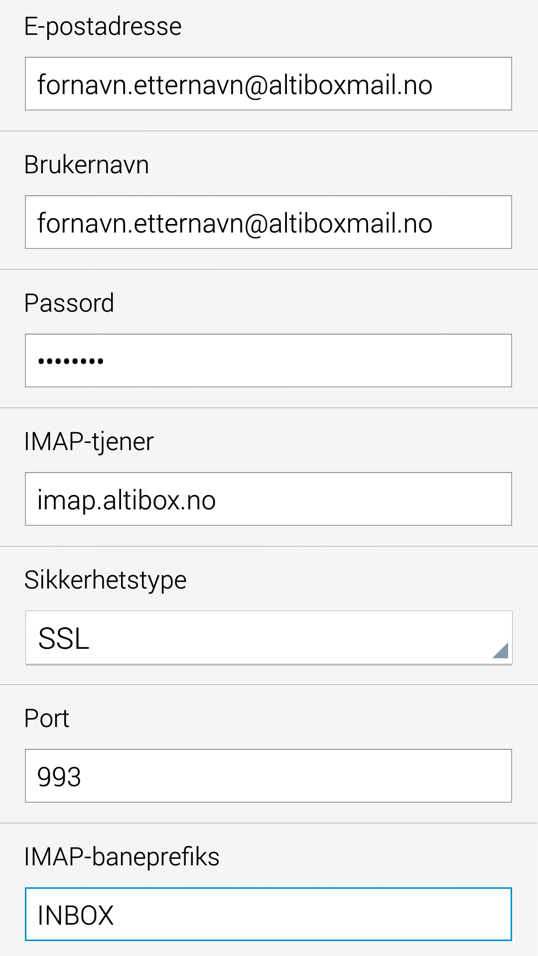 Brukerveiledning_e-post_Android-Steg-4