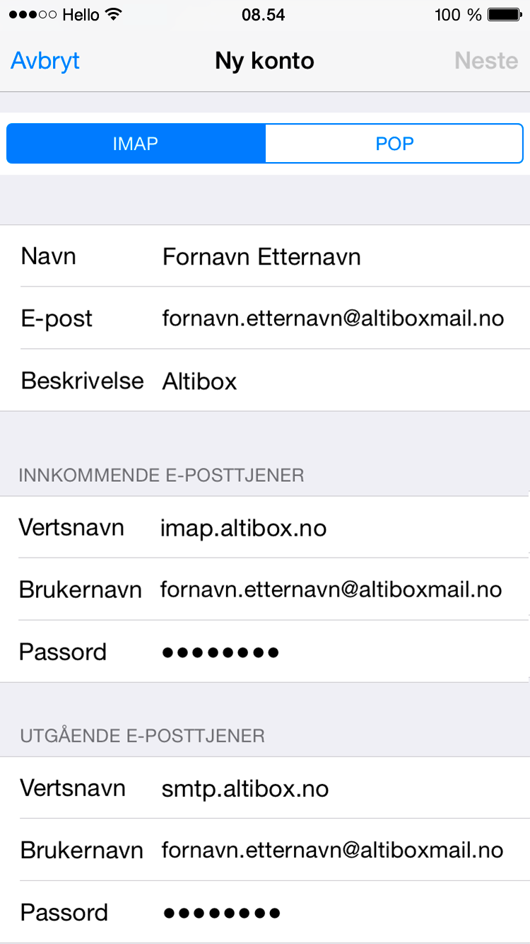 Brukerveiledning_e-post_iOS-Steg-6