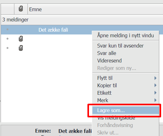 Singel eksport