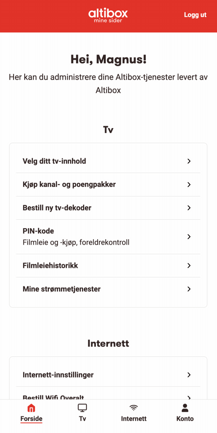 Mobil - How to - Slik velger du innhold (2)