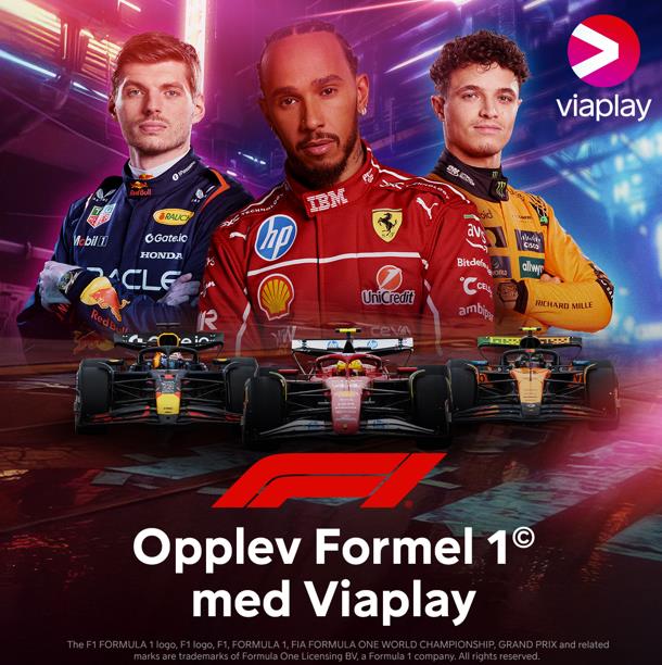 Formel 1 på Viaplay