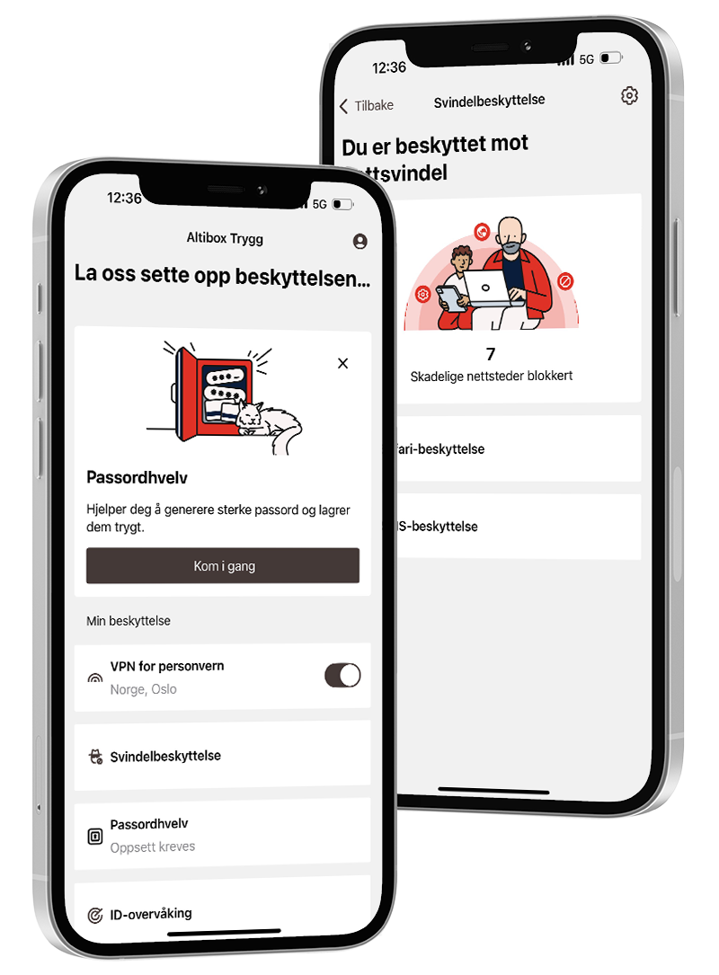 web-tryggskjermbilder