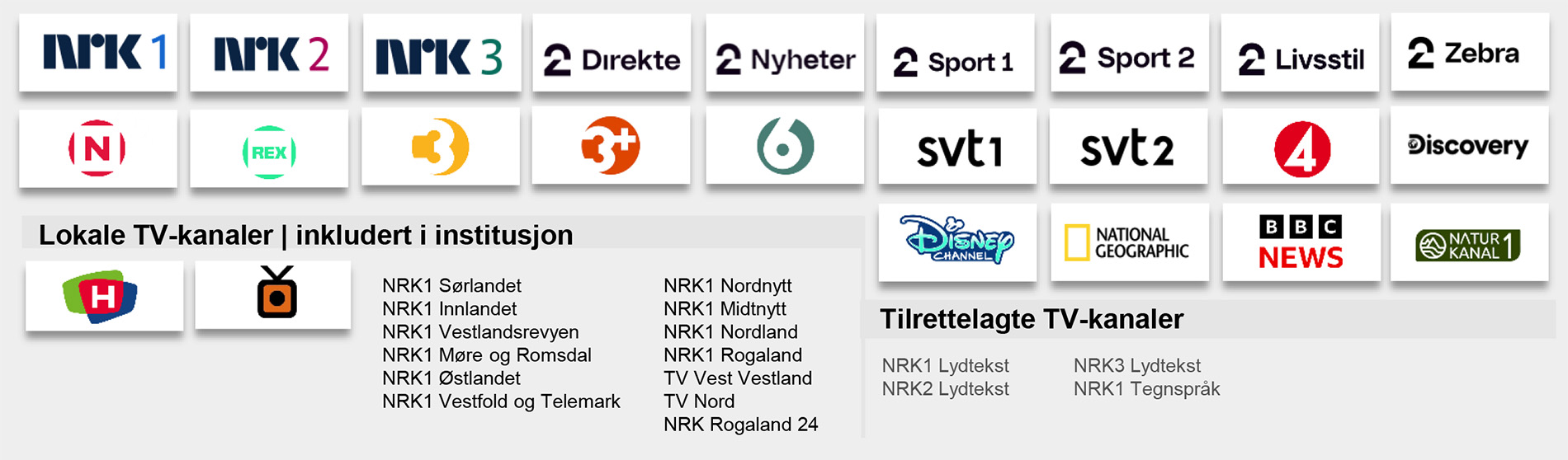 TV oversikt MAI 2025-institusjon