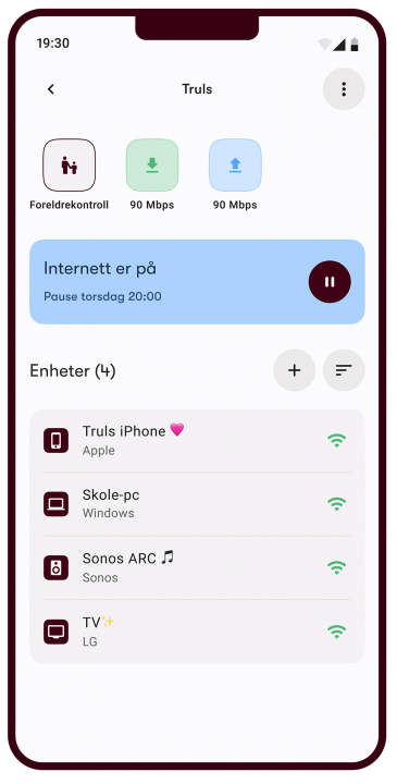 Få full kontroll over nettet hjemme med Altibox Hjem-appen - Altibox