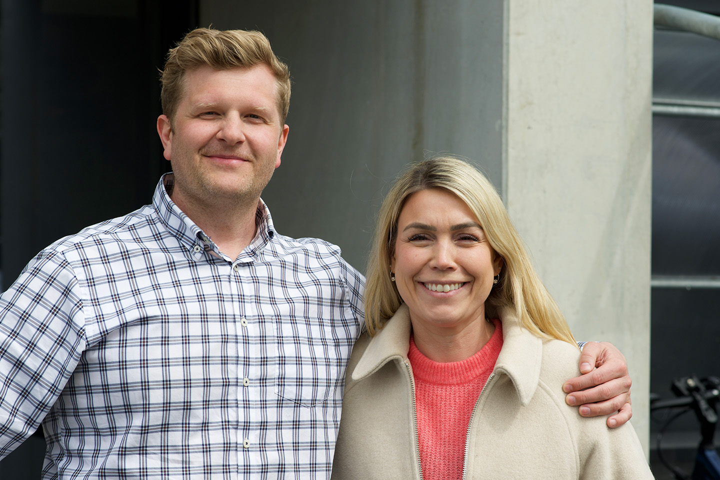 Magnar Stangeland og Lisbeth Berntsen, Klepp Energi.