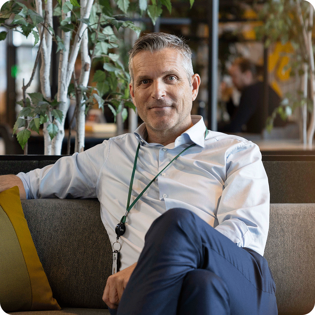 Portrett av Erik Haugland
