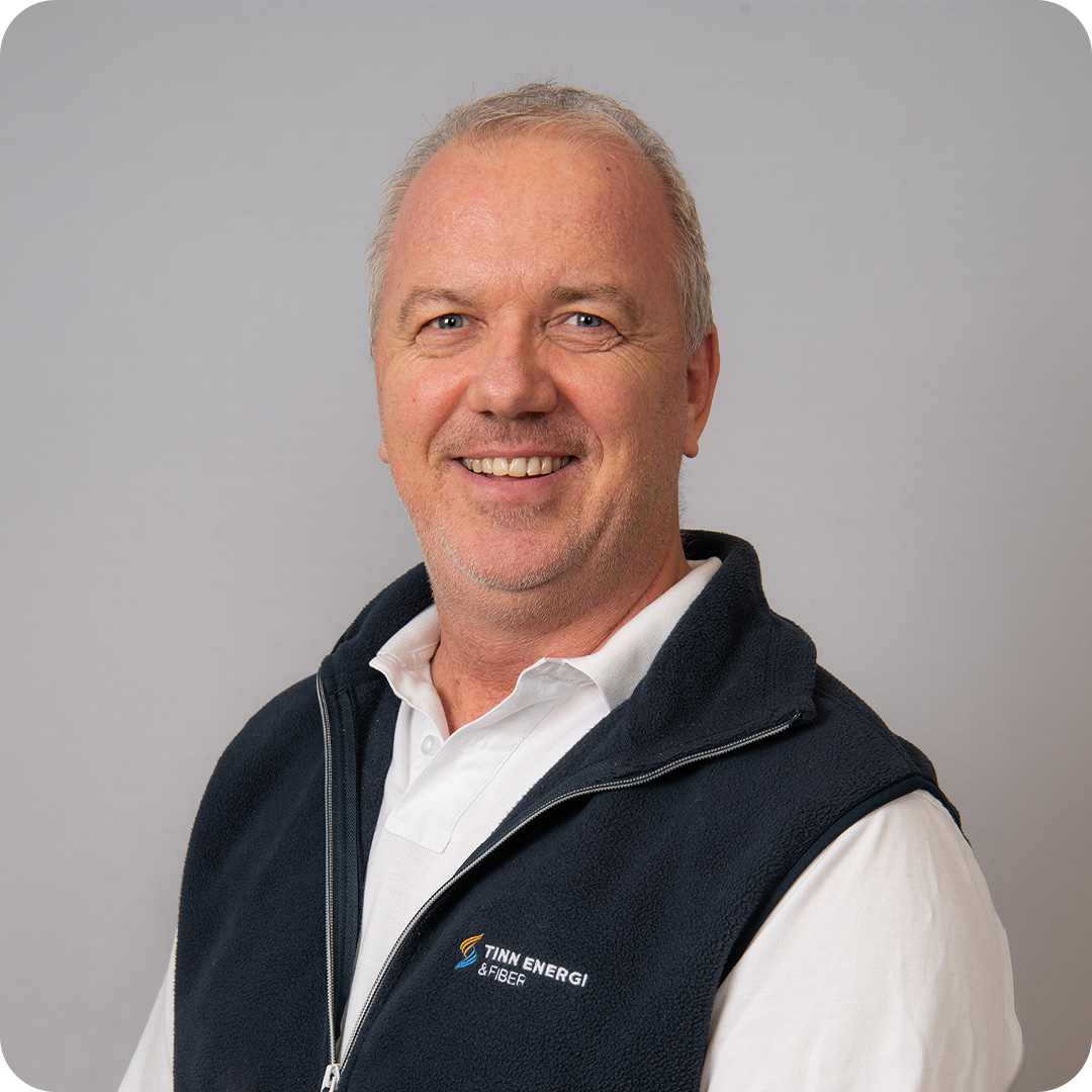 Trond Stridal i Tinn Energi Fiber