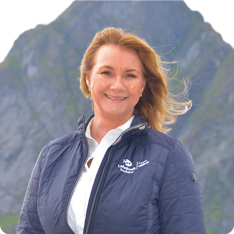 Trine Husjord, salg- og kundekonsulent, Lofotkraft Bredbånd