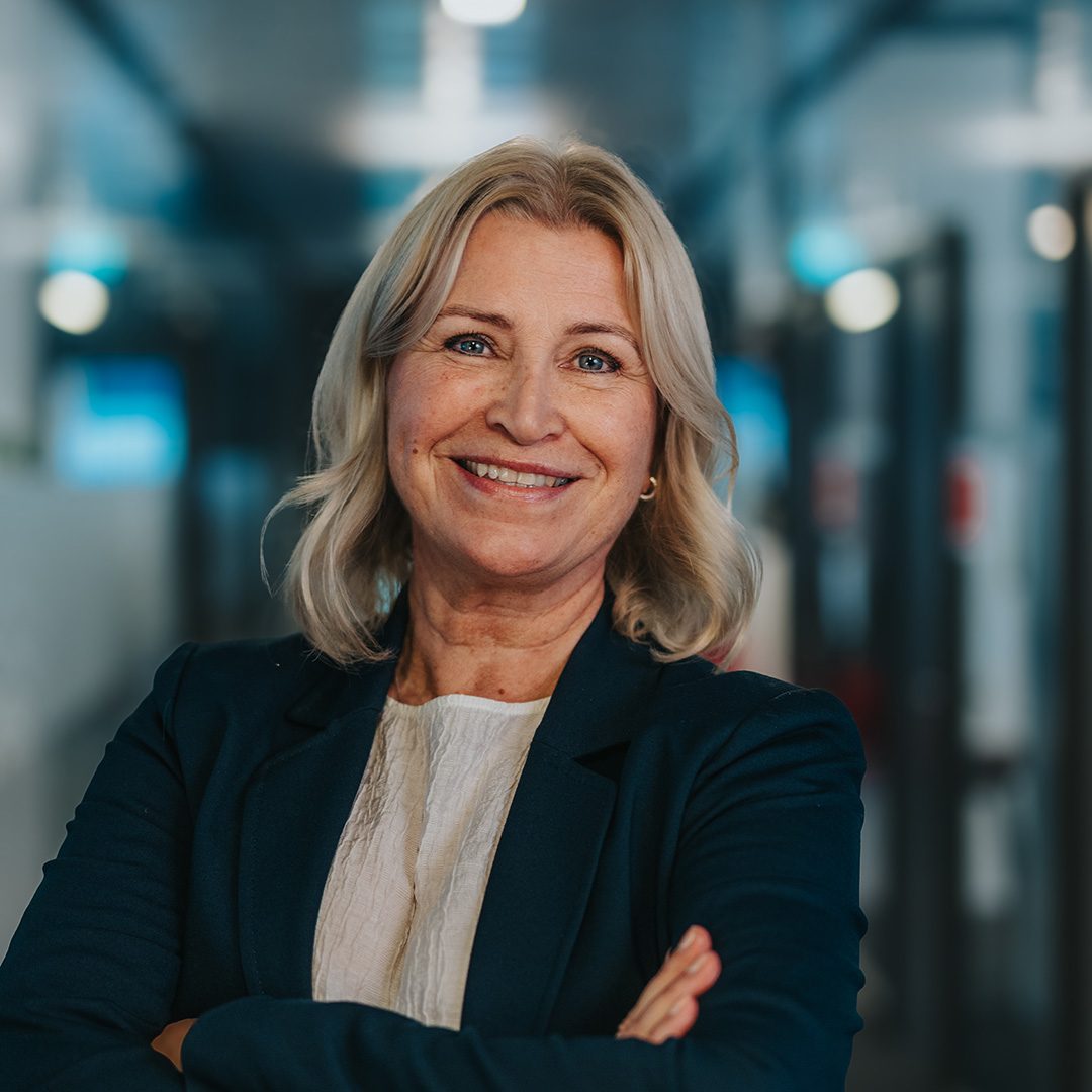 Gro Frammarsvik i Bergen Fiber.