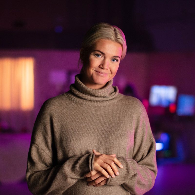 Maria Abrahamsen, kjent fra instragram-kontoen @psyktdeg.